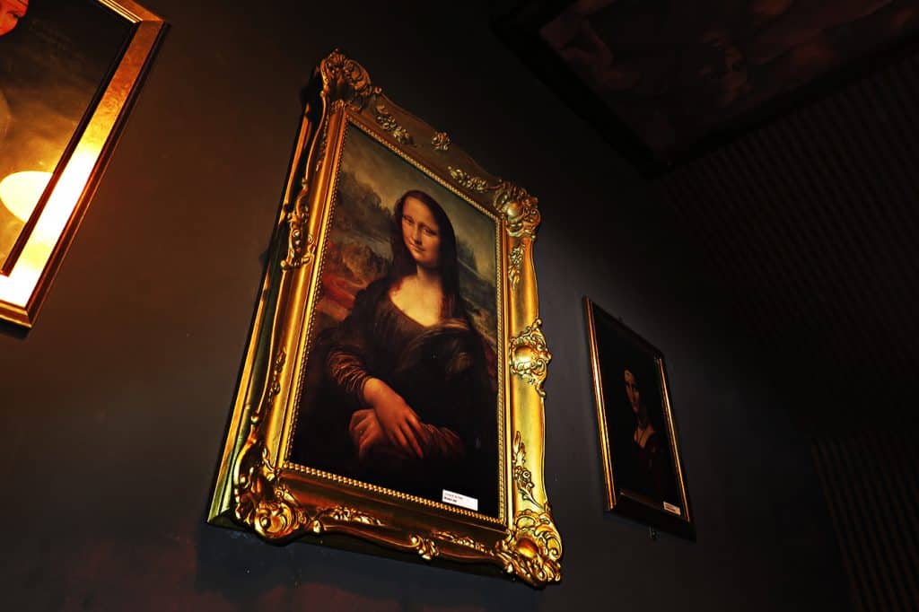 da Vinci szabaduloszoba Monsa Lisa